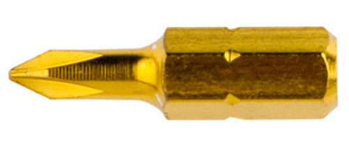 Phillips Power Bit #0 x 1" Yellow  72200
