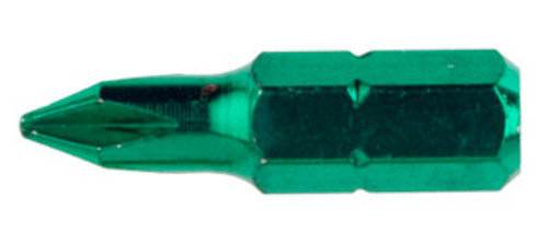 Phillips Insert Bit #1 x 1" Green  72201