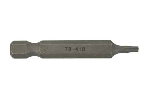 Torx® Power Bit T8 x 2" Plain Finish  78418
