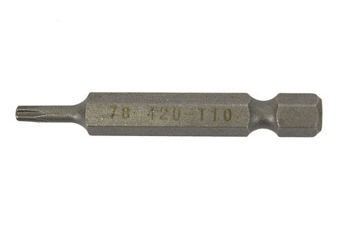 Torx® Power Bit T10 x 2" Plain Finish  78420