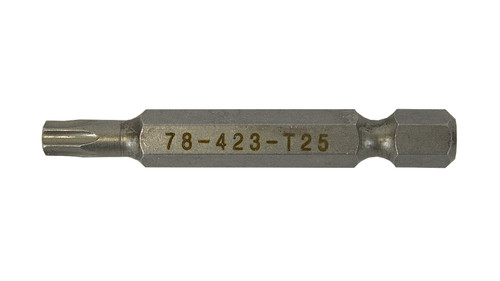 Torx® Power Bit T25 x 2" Plain Finish  78423