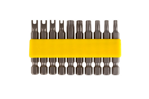 10 Pc. Assorted Tamper Proof Power Bit Set  774219