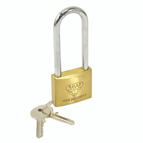 Brass Padlock 40 x 100mm - Keyed Different  2251840