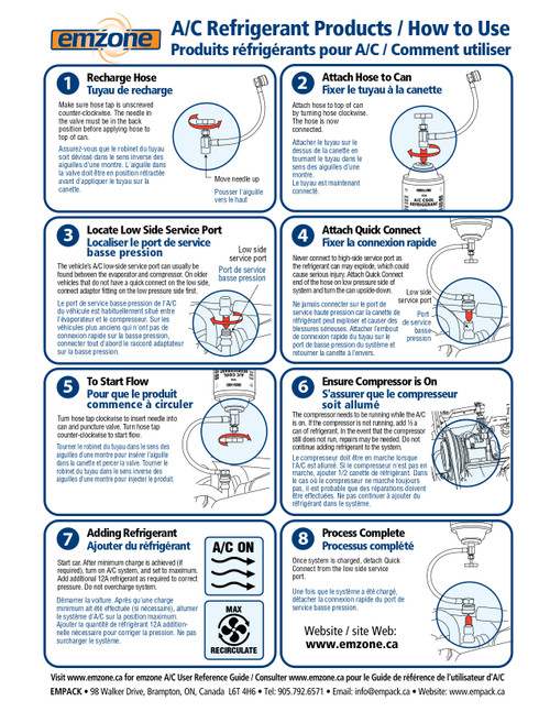 12A A/C Deluxe Recharge & Sealant Kit   45883