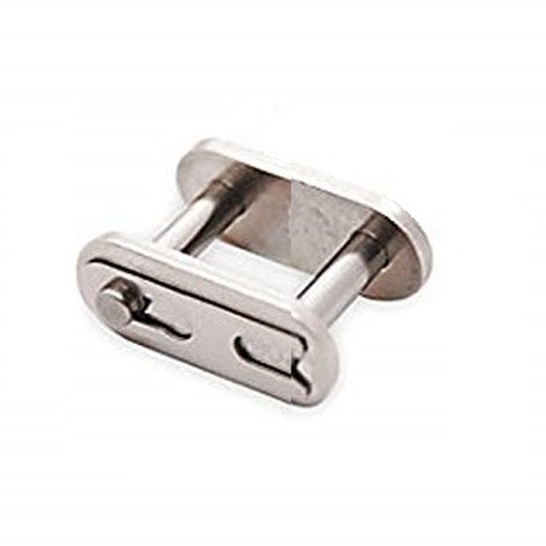 Silver Shield® Straight Link Plate Roller Chain Spring Clip Connector Link  DRV-C60-1 SC CO LINK CR