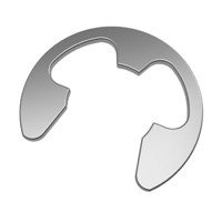 External SAE Phosphated E-Clip Retaining Ring  SE-0006-PA