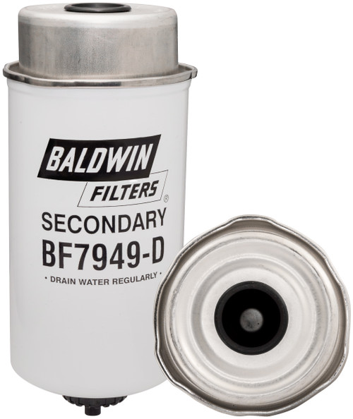 Secondary Fuel/Water Separator Element with Removable Drain  BF7949-D