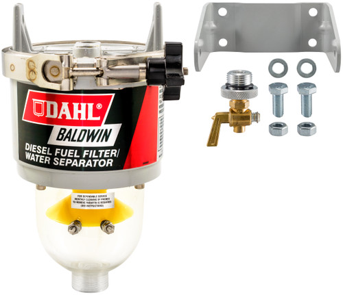 Diesel Fuel Filter/Water Separator with Water Sensor Bowl Probes  100-BP