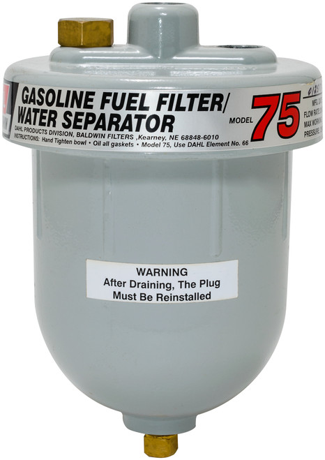 Gasoline or Diesel Fuel Filter/Water Separator  75