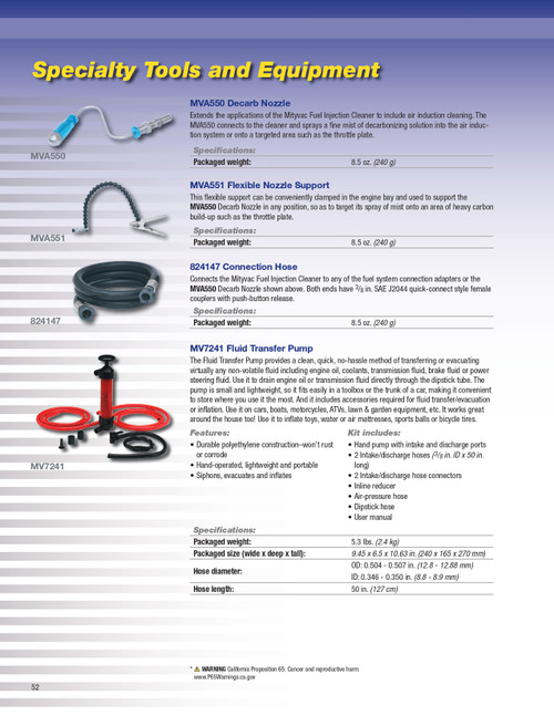 Decarb Nozzle   MVA550