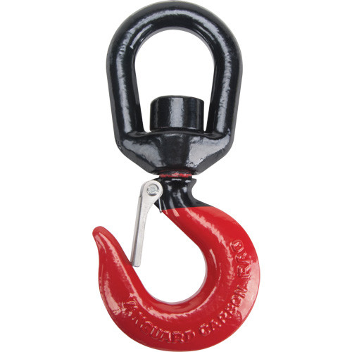 1 Ton Black Eye® Carbon Steel Swivel Hoist Hook   2928 0011