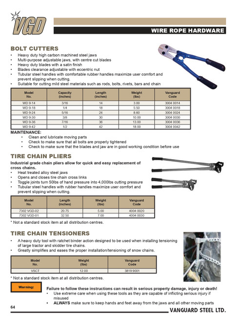 7/16" x 36" Bolt Cutter   3004 0036