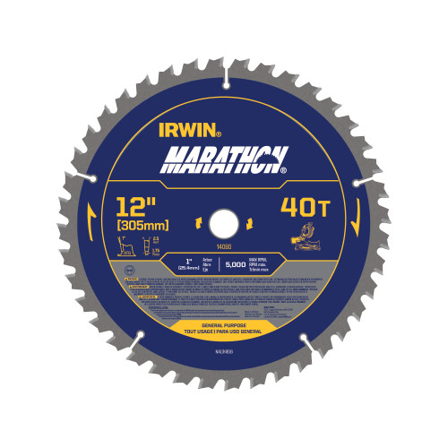 12" 40T Marathon® Circular Saw Blade   14080