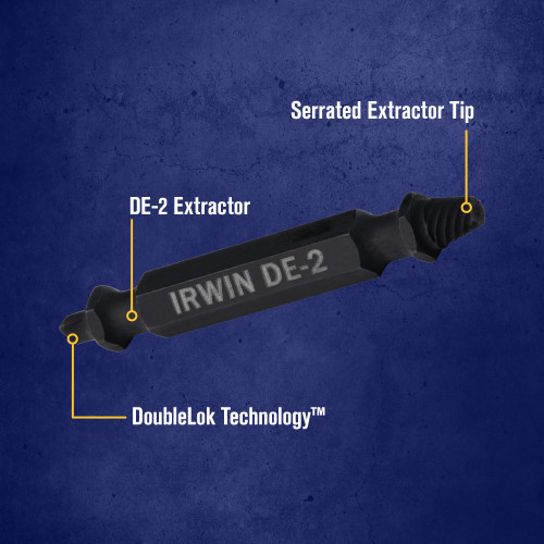 #2 Double-Ended Screw Extractor Insert Bit   1876222