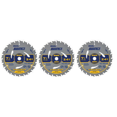 10 Pc. 7-1/4" 24T Marathon® Circular Saw Blade   24030
