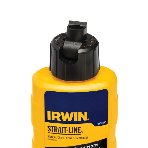 Strait-Line® Midnight Black Permanent Staining Marking Chalk 6oz   4935520