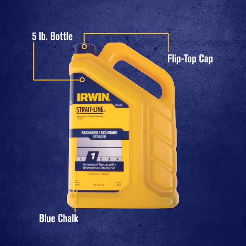 Strait-Line® Blue Standard Marking Chalk 5lbs   65101ZR