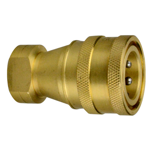 1/8 x 1/8" Brass ISO "B" Coupler - Female NPT  C101B-02