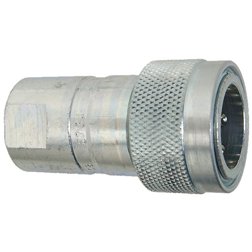 1/4 x 1/4" Steel Series C400 Agricultural Coupler - Female NPT  C401-04