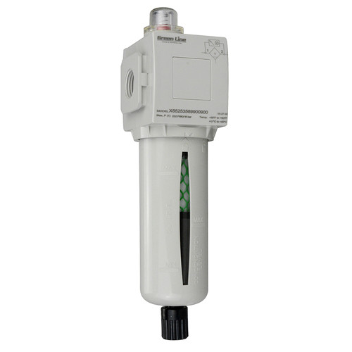 1/4" NPT Coalescing Air Filter w/ Polycarbonate Bowl  C651-04