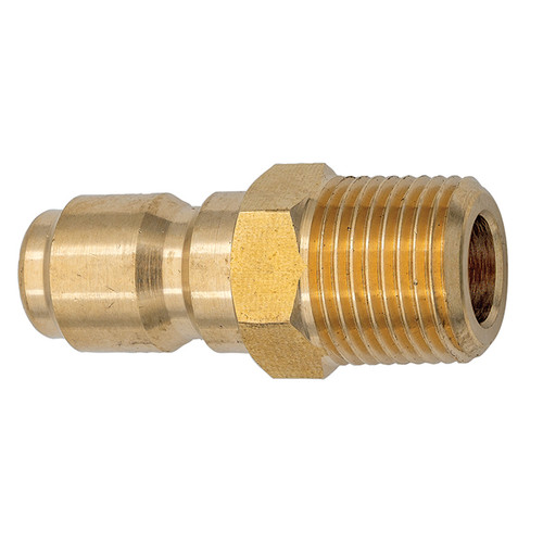 1/4 x 1/4" Brass Pressure Washer Nipple - Male NPT  CPST3B