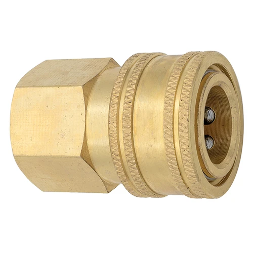 1/4 x 1/4" Brass Pressure Washer Coupler - Female NPT  CST4B