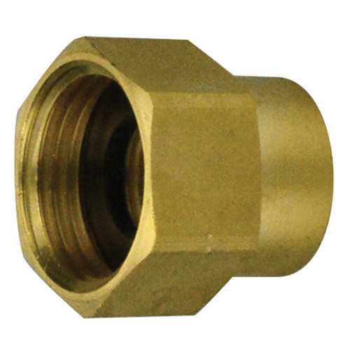 3/4"-11.5 x 1/2" Brass Female Water Hose - Female NPT  G0708B-08
