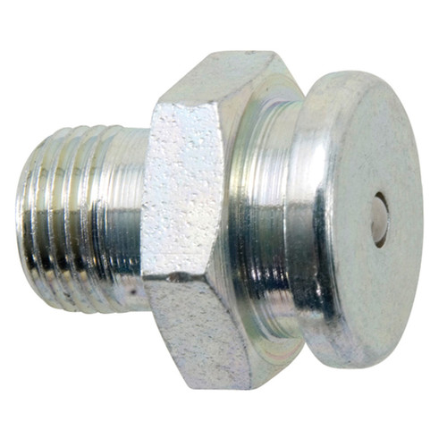 1/8 x 5/8" Male NPT - Button Grease Head Nipple  G14NPT-02