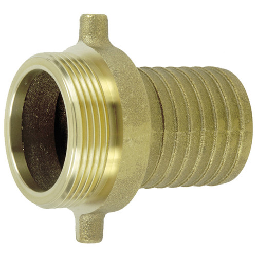 2-1/2 x 1-1/2" Brass NST Pin Male - Hose Barb  G31BNST-250-150