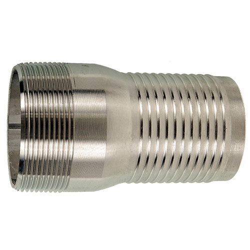 1-1/2 x 1-1/2" Stainless Steel Hose Barb - Male NPT  G33SS-150
