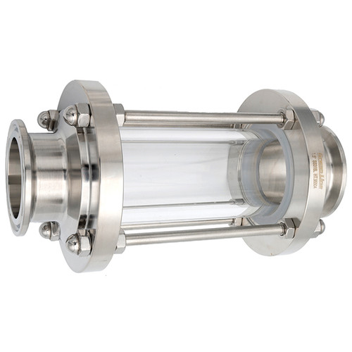 1-1/2" Stainless Steel 316 In-Line Sight Glass   G53SG-150