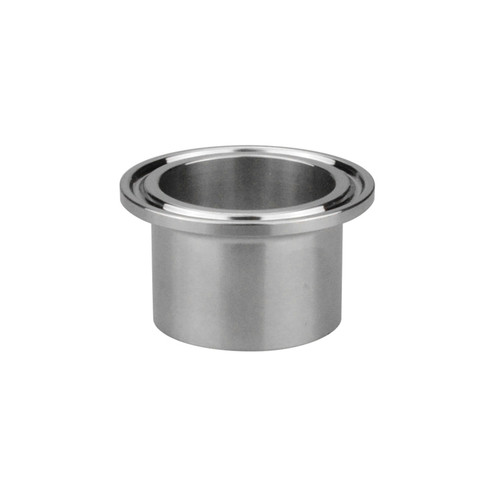 3" Sanitary Polished Long Weld Clamp End  G53WL-300