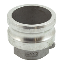 2 x 3" Aluminum Type A Male Camlock - Female NPT  G65A-200-300