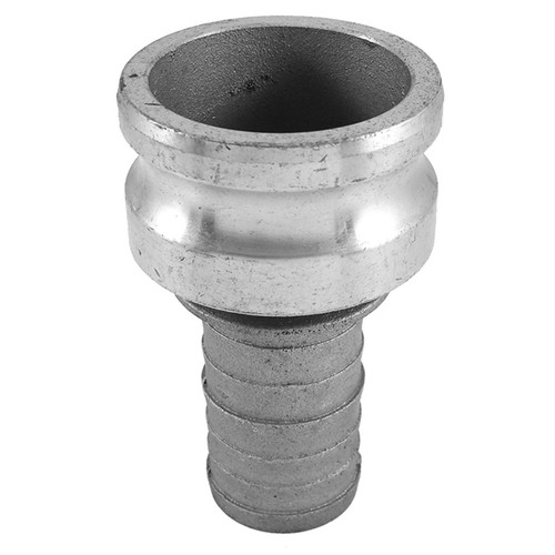 3 x 4" Aluminum Type E Male Camlock - Hose Barb  G65E-300-400