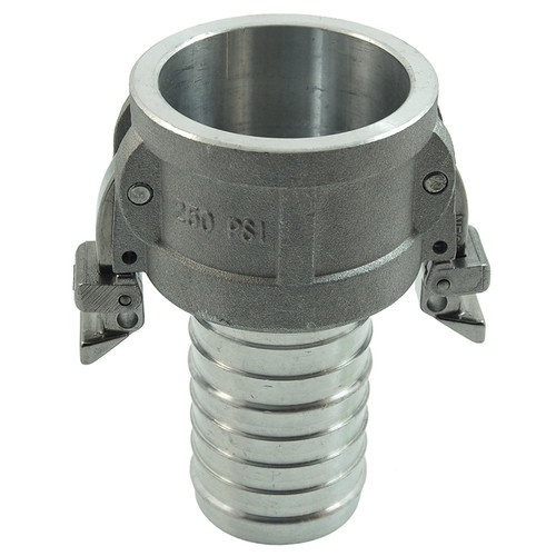 4" Aluminum Type LC Locking Arm Female Camlock - Hose Barb  G65LC-400