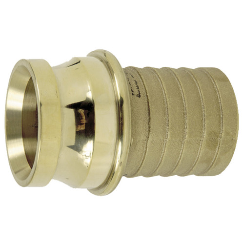 2-1/2 x 2-1/2" Brass Male John Morris - Hose Barb  G91JM-250