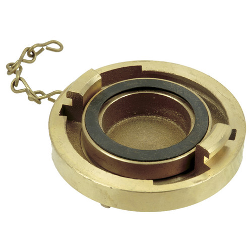 2-1/2" Brass Storz Cap  G98SZC-250
