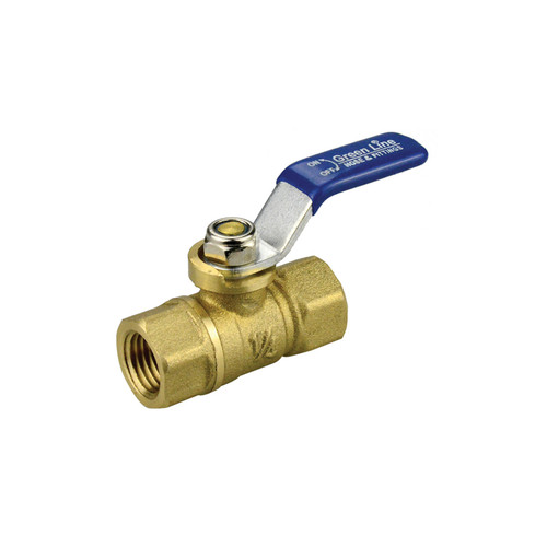 1/8" Brass Full Port 600 PSI Female NPT Ball Valve  V202-013