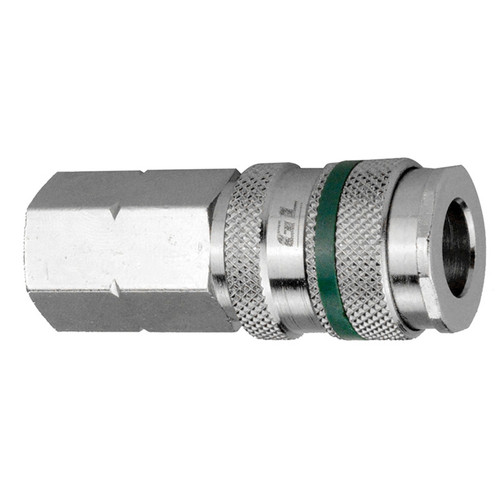 1/4 x 3/8" Steel CEJN Pneumatic Coupler - Female NPT   CH60-23