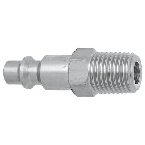 1/4 x 1/4" Stainless Steel Industrial Pneumatic Nipple - Male NPT   CP21SS