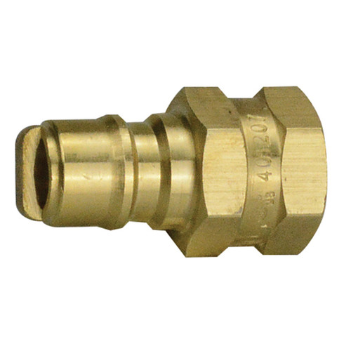 1/2 x 1/2" Brass Natural Gas Nipple - Female NPT    CP632-08