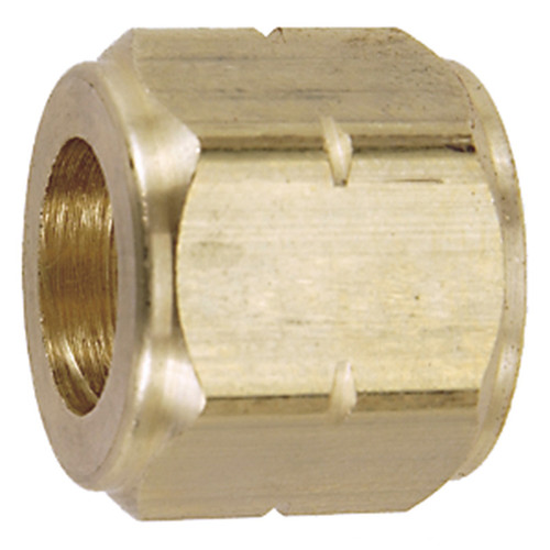 9/16"-18 LH Brass Male Type "B" Acetylene Nut   G43L