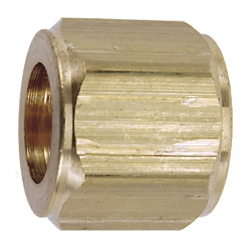 9/16"-18 RH Brass Male Type "B" Oxygen Nut   G43R