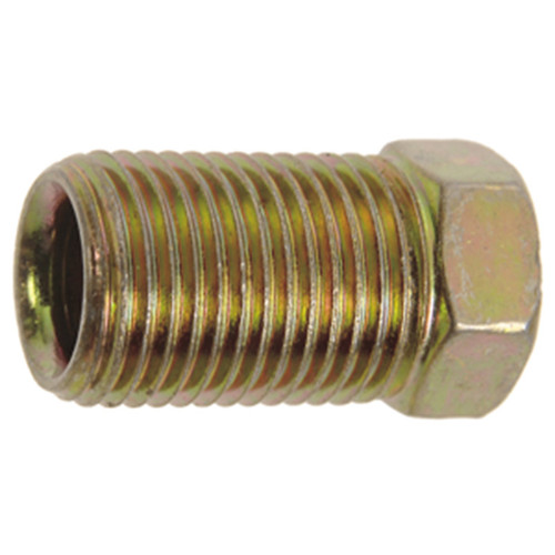 1/4" (7/16"-24) Steel Male 45° SAE Inverted Long Flare Nut    G0012SL-04