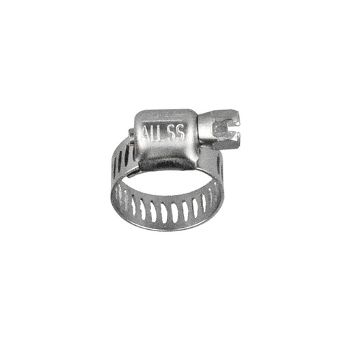 3/8" Stainless Steel Micro Worm Gear Hose Clamp   G8M-06