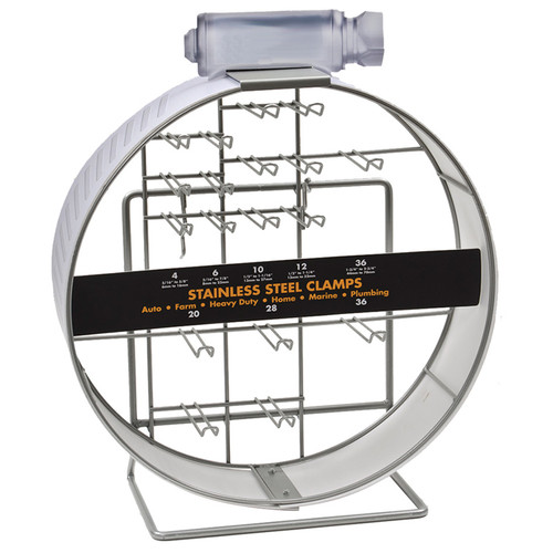 Hose Clamp Display Rack   G7RACK-130