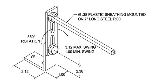 Lovejoy® 501 Torque Arm Bracket   68514419952