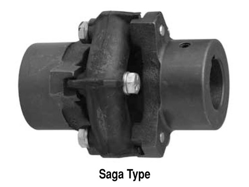 RSB (1-5/8") Shaft Lovejoy® Saga® Coupling Half   SAGA-30-HUB-1-5/8 RSB-NKW-NSS