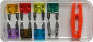 9 Pc. 3~30A Min Blade Fuse Assortment & Fuse Puller  126-91