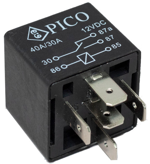 25 Pc. 12V @ 40/30A Non-Resistor Relay  907-35